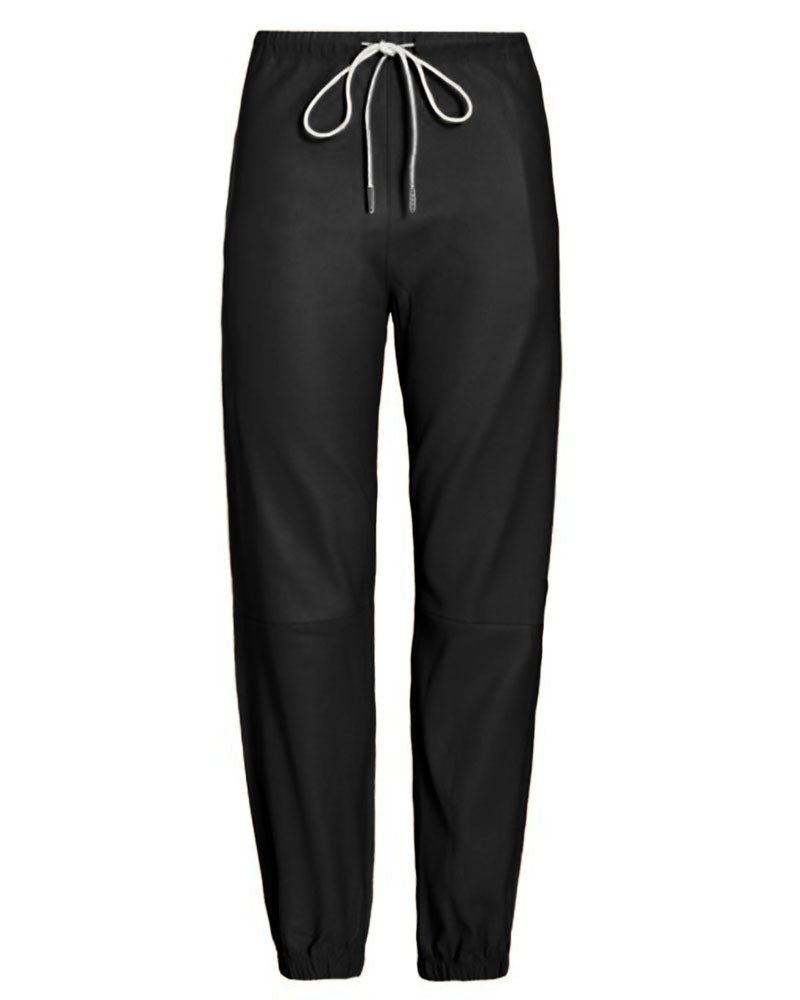 SPRWMN Leather Sweatpants