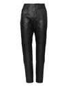 SPRWMN Army Trouser Leather Pants in Black