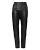 SPRWMN Army Trouser Leather Pants in Black