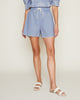 Magali Pascal Nanette Shorts in Heather Blue