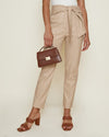 Simkhai Tessa Vegan Tie Waist in Egret