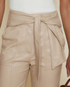Simkhai Tessa Vegan Tie Waist in Egret
