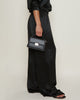 Enza Costa Textured Wide Leg Pant in Black