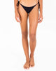 The String Bikini Bottom in Black