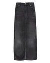Tilauria Denim Skirt in Grey