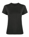 Veronica Beard Lara Crewneck Tee in Charcoal