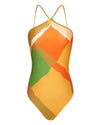 Faithfull Vida One Piece in Costa Smeralda Print